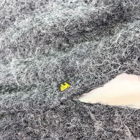 Peruvian Trading Co Sweater Womens Medium Gray Virgin Acrylic Button Up Cardigan - Picture 7 of 10